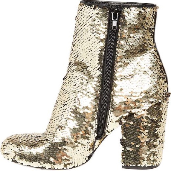 Steve Madden
Women'sMetallicGeorgia-sSequinBooties - Picture 3 of 7